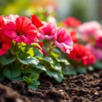 scopri cosa succede ai gerani quando aggiungi i fondi di caffè a febbraio e come influenzerà la loro fioritura.