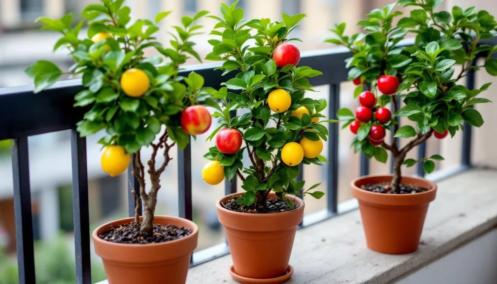 scopri come ho coltivato questi alberi da frutto in miniatura sul balcone e come ora posso raccogliere frutti freschi tutto l'anno, anche in spazi piccoli.