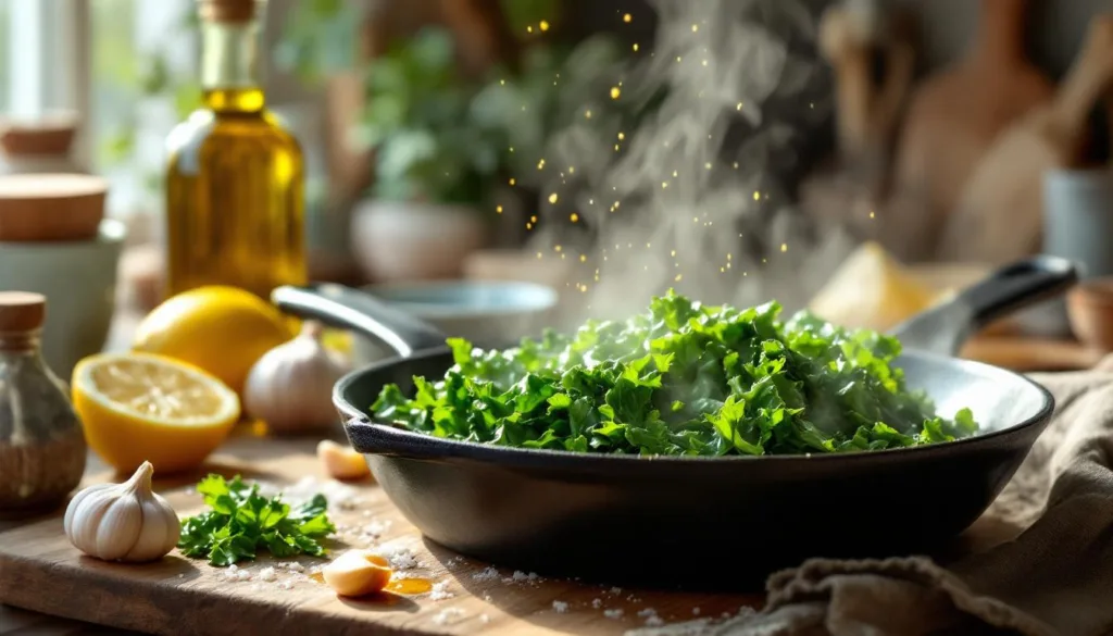 scopri l'esperienza di 7 giorni con il cavolo nero in padella: un'alternativa gustosa e salutare all'insalata che ti conquisterà.