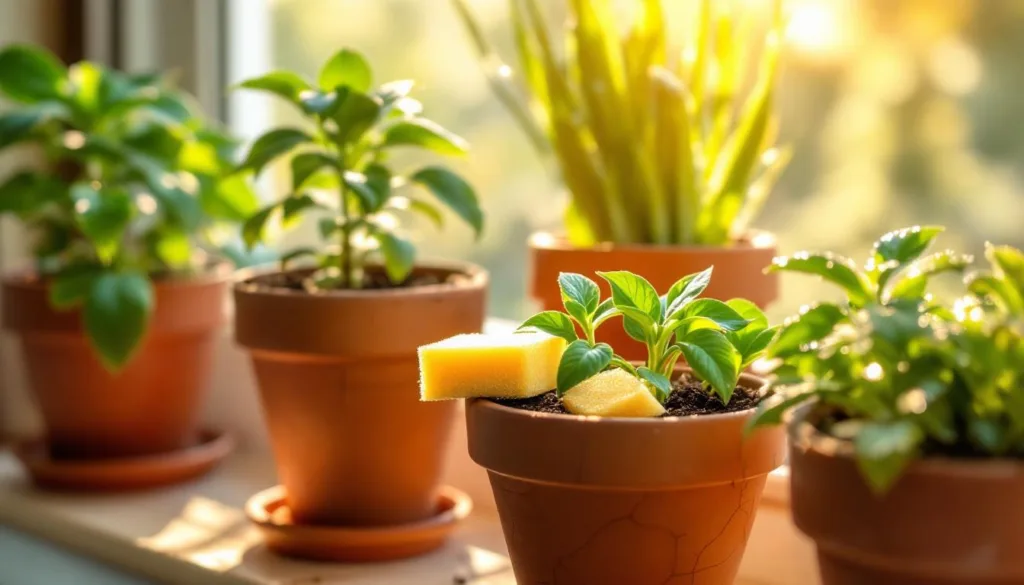 scopri come il trucco della spugna nel vaso ha trasformato le mie piante in soli 15 giorni. consigli pratici per far rinascere le tue piante facilmente.