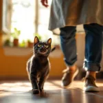 scopri perché il tuo gatto ti segue dappertutto con le spiegazioni di un esperto che ti faranno vedere questo comportamento sotto una nuova luce.