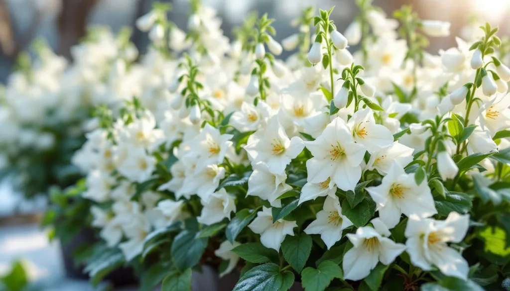 scopri la pianta invernale con campanelle bianche che trasforma il tuo giardino e balcone in un angolo di pura bellezza e eleganza durante la stagione fredda.