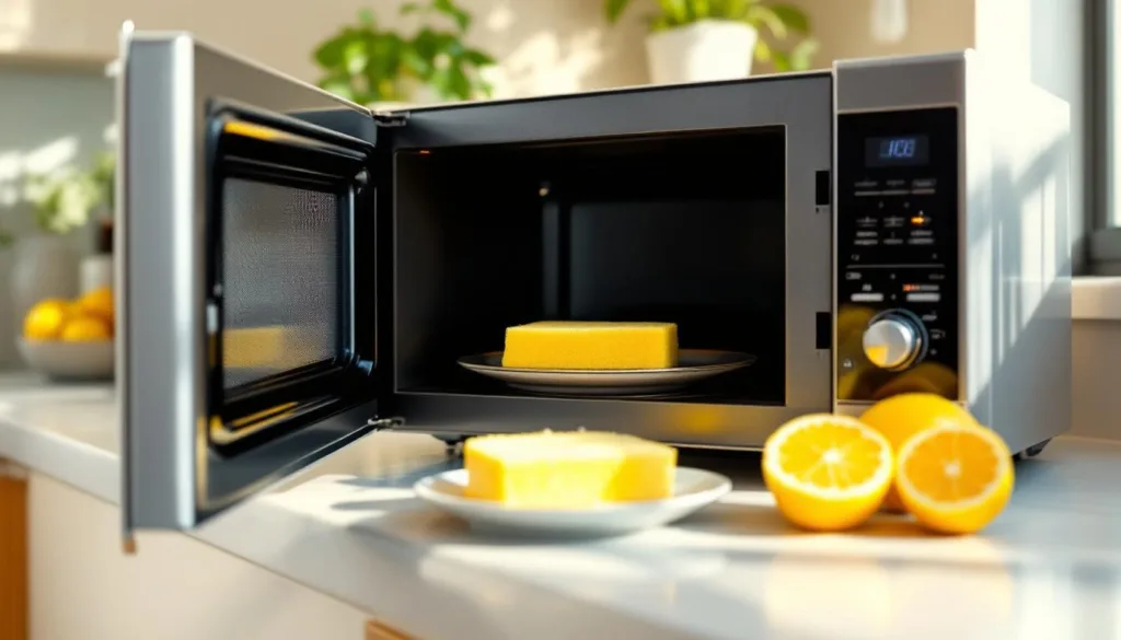 scopri come eliminare gli odori dal microonde senza deodoranti né prodotti chimici, utilizzando un semplice trucco con la spugna.