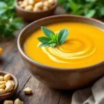 scopri l'ingrediente segreto che rende la vellutata di zucca incredibilmente cremosa, senza usare panna né burro.