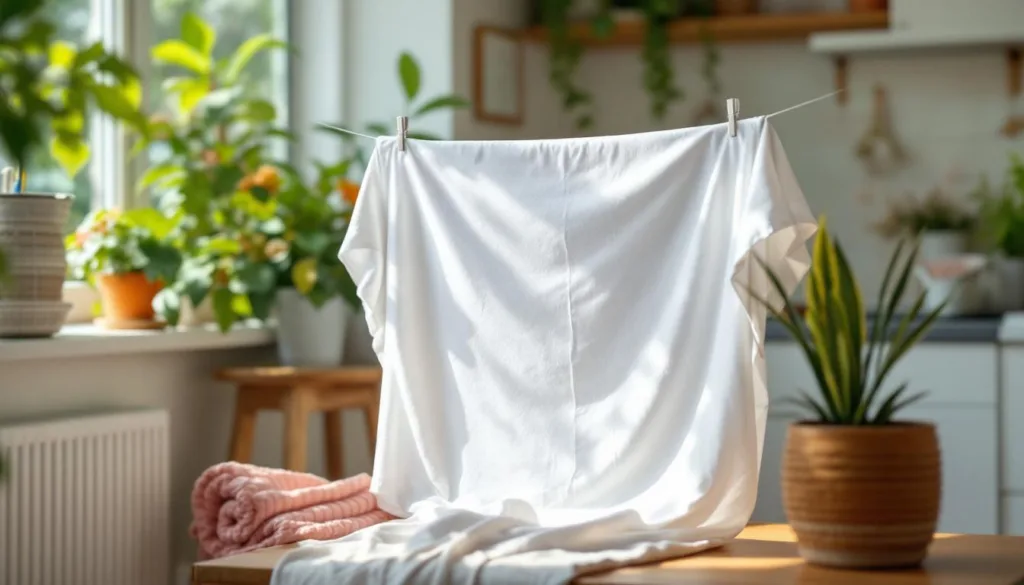 scopri un metodo semplice e veloce per asciugare le lenzuola in casa senza usare stendini o termosifoni.