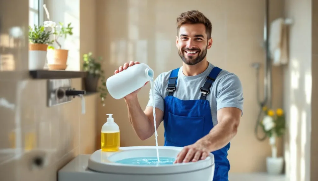 scopri il segreto di un idraulico su perché è importante versare detersivo nel water ogni sera per mantenere il bagno pulito e prevenire i problemi idraulici.