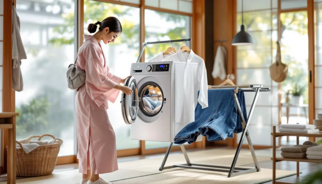 scopri i segreti di una casalinga giapponese per asciugare il bucato rapidamente in soli 10 minuti. metodo facile e veloce per risparmiare tempo!